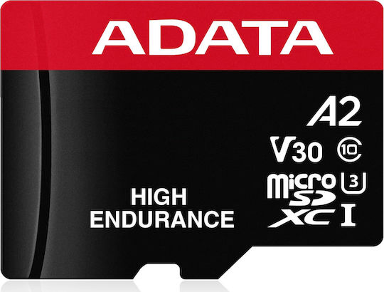 Adata High Endurance microSDXC 128GB U3 V30 A2 UHS-I 100MB/s cu adaptor