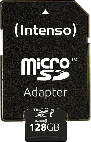 Intenso Professional microSDXC 128GB U3 UHS-I 90MB/s With Adapter