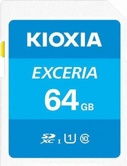 Kioxia Exceria SDXC 64GB U1 UHS-I 100MB/s