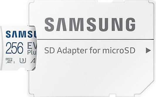 Samsung Evo Plus (2021) microSDXC 256GB U3 V30 A2 UHS-I 130MB/s with Adapter