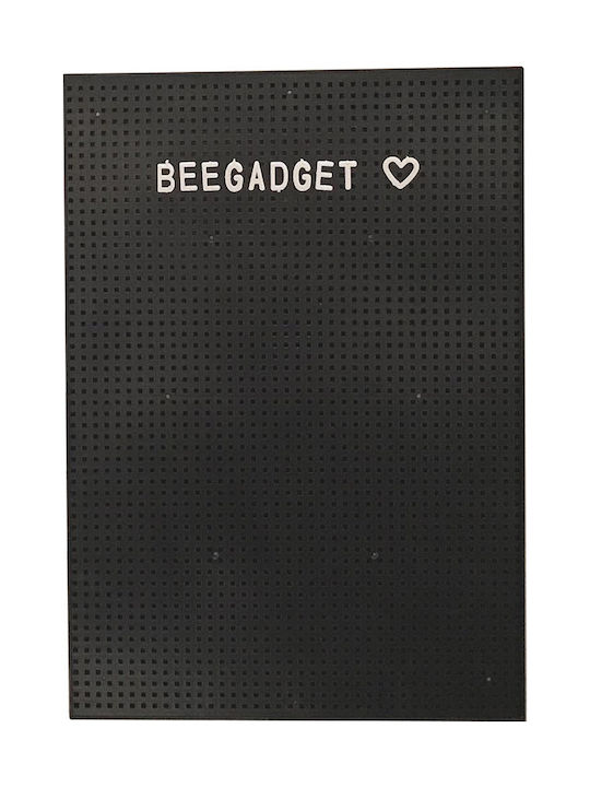 Out of the Blue Decorative Noticeboard Black Made of Plastic 22x3.5x30cm