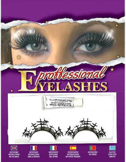 Gene de Carnaval pentru Halloween Negre 2buc