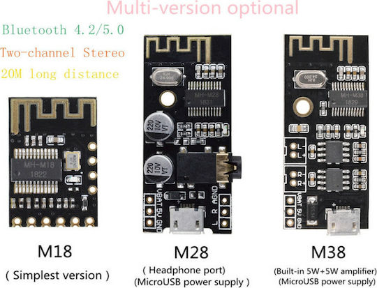 Haitronic MH-M38 Wireless Bluetooth MP3 Audio Receiver board BLT 4.2 mp3 lossless decoder (HS1562-M38)