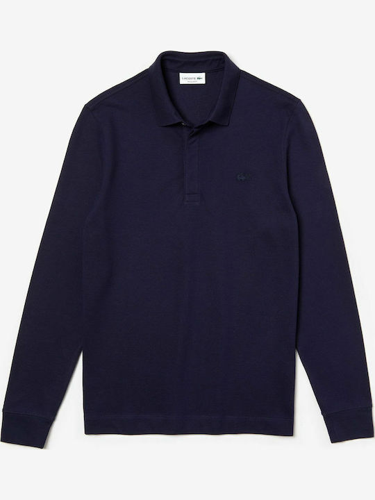 Polo Long Sleeve Blouse Blue