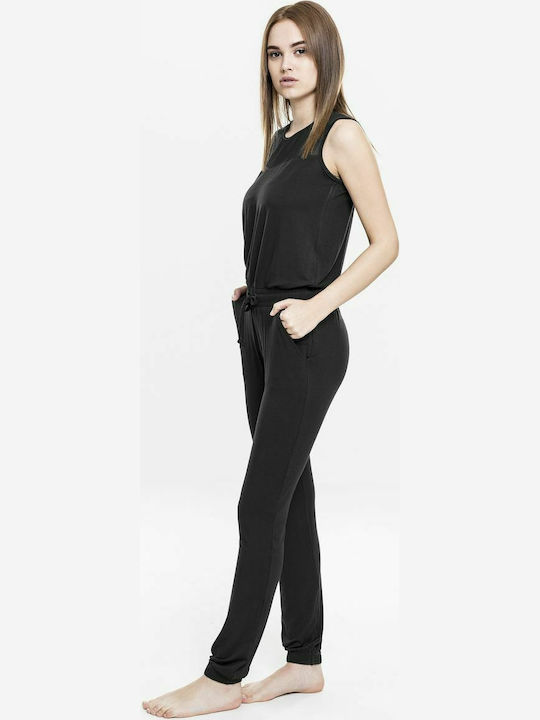 TB1630 Women's Sleeveless One-piece Suit Black