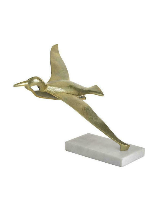 Inart Decorative Bird made of Metal 22x31x32cm 1pcs