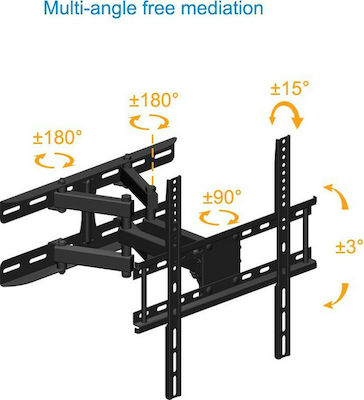 AXRED AX Venus LCD.0020 Wall TV Mount with Arm up to 60" and 50kg