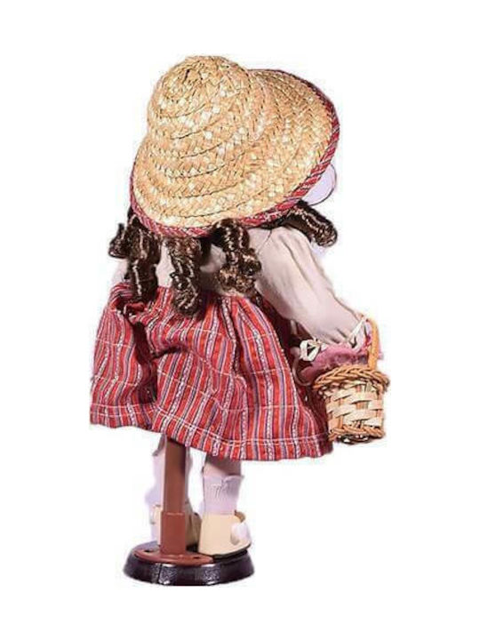 SP Souliotis Decorative Porcelain Doll made of Porcelain 16x8x30.5cm 1pcs