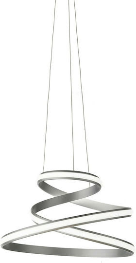 Ondaluce Vuelta Pendant Light White 57x180cm
