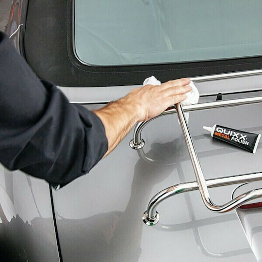 Quixx Metal Polish Αλοιφή Γυαλίσματος Kιτ Ανανέωσης για Μεταλλικές Επιφάνειες για Μεταλλικές Επιφάνειες 50ml