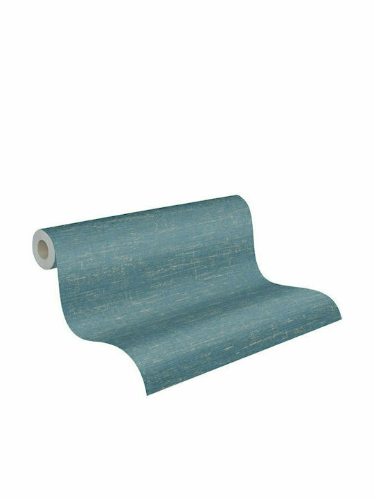 Wall Wallpaper Vinyl Blue 1005x53cm Washable