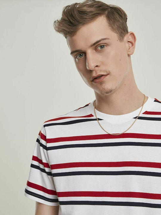 Tricou White/red/midnightnavy