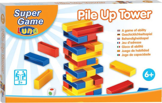 Brettspiel Pile up Tower für 2+ Spieler 6+ Jahre 000620726 (EN) Luna