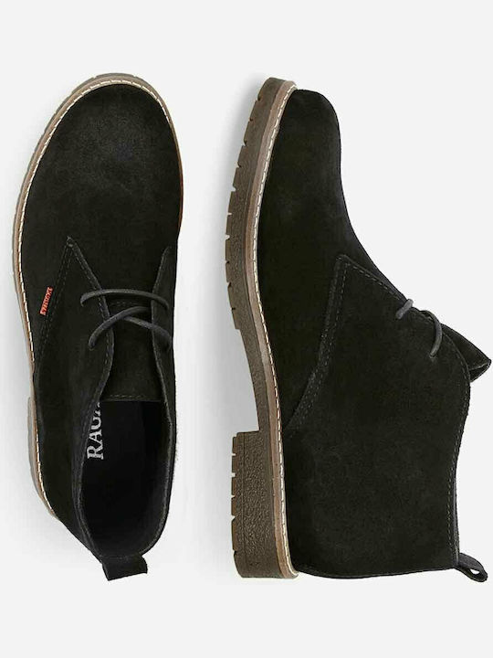 Suede Women's Ankle Boots Black