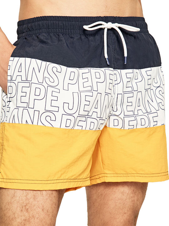 Erik Men's Swimwear Shorts Multicolour with Patterns