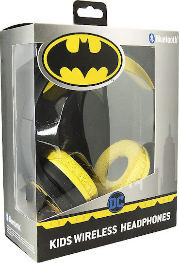 OTL Batman Bat Signal Жични On Ear Слушалки Yellow / Black