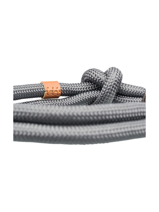 Trixie Nordic Dog Collar in Gray color Medium 8mm x 45cm