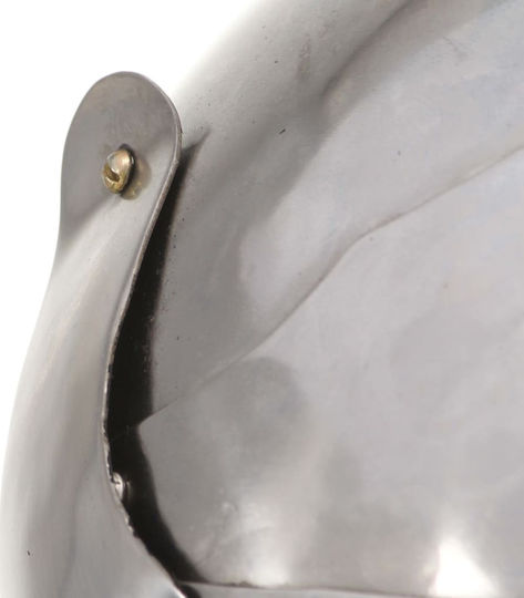 Karneval Ritter-Helm Silber 1Stück