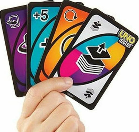 Board Game Uno Flip for 2-10 Players 7+ Years Old (EN) Mattel