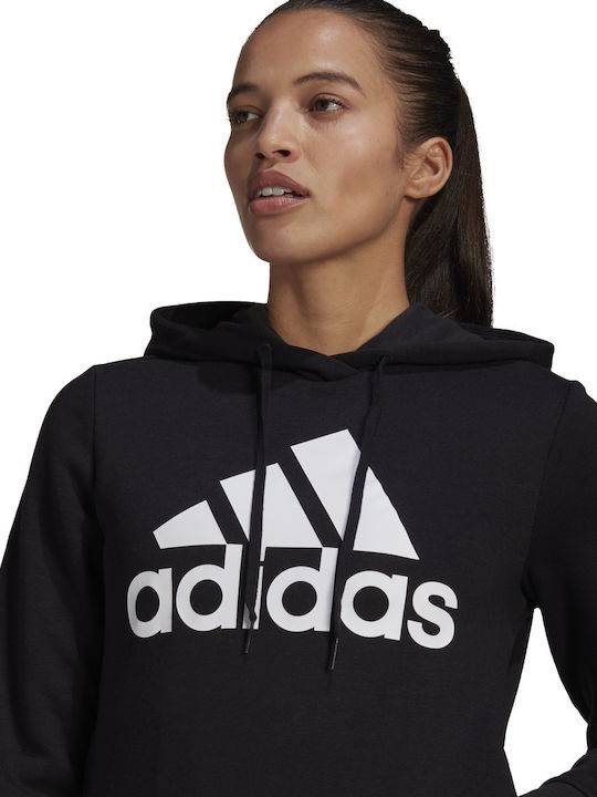 Essentials Logo Дамски Суитшърт Худи Черен