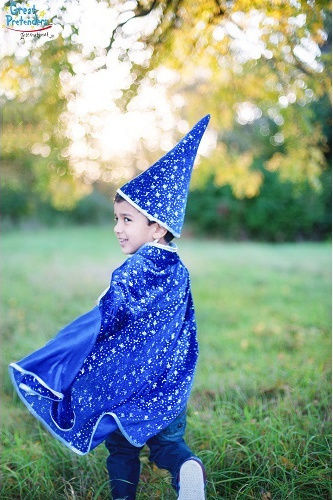 Carnival Cape Blue 2pcs