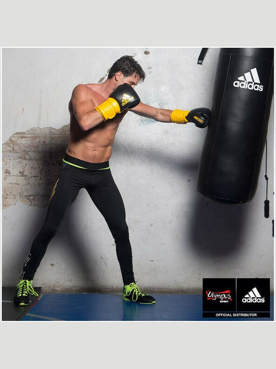 adidas Speedline Long Men Martial Arts Leggings Black