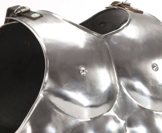 Römischer Soldaten Rüstung Panzer Replica Larp Silber Stahl