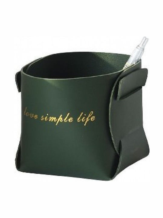 Lalos Storage Basket Plastic Green 10x10x10cm 1pcs