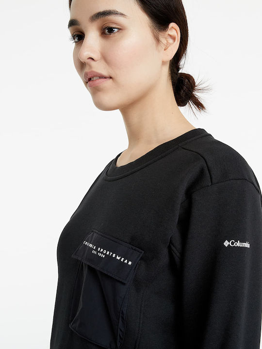 Lodge III Damen Sweatshirt Schwarz