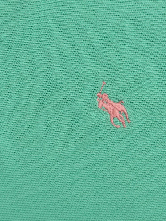 Polo Short Sleeve Blouse Green