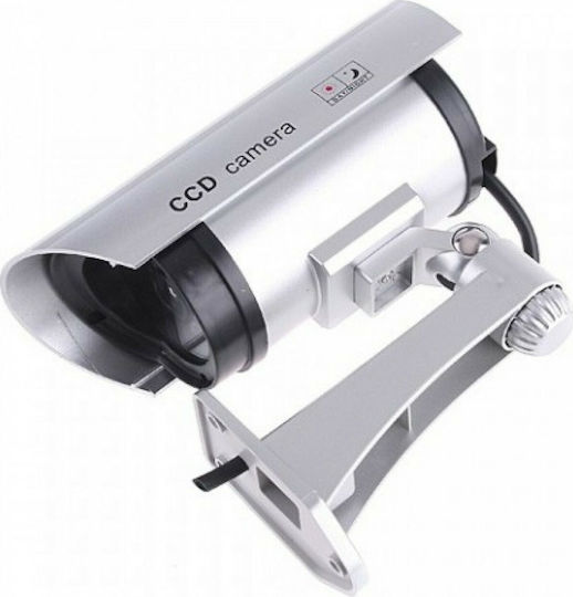 Factory Dummy Surveillance Bullet Camera Silver
