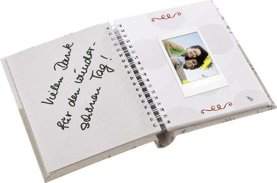 Fujifilm Mini Album Instax Mini Stylish Ornaments for 60 Photos Beige