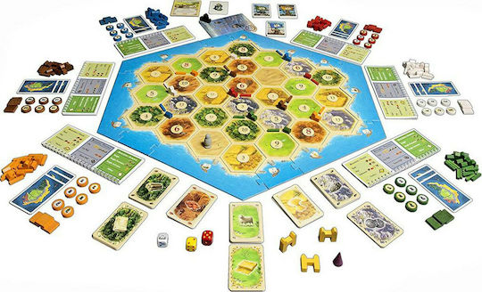 Game Expansion Πόλεις & Ιππότες Του Κατάν for 3-4 Players 10+ Years Old Kaissa