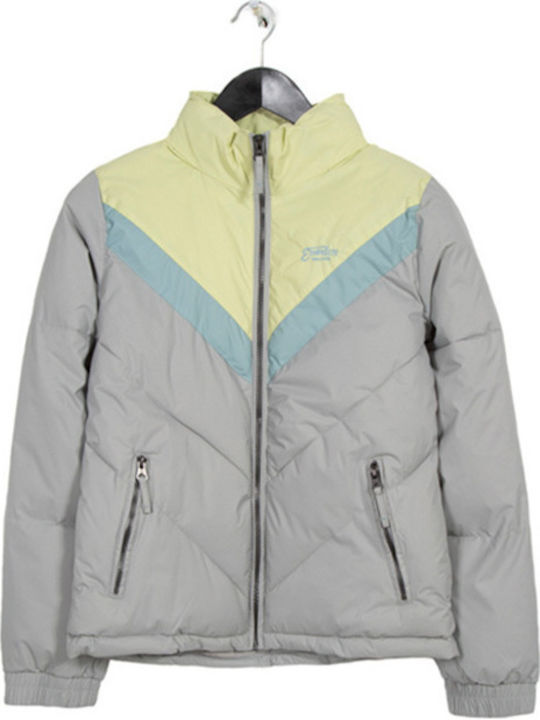 Women's Short Puffer Jacket for Winter