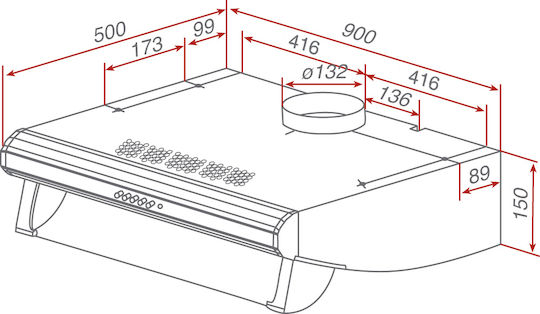 Teka C 9420 90см Inox