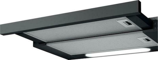 Elica Elite 14 Lux BL/A/50 Sliding Vent Hood 50cm Black