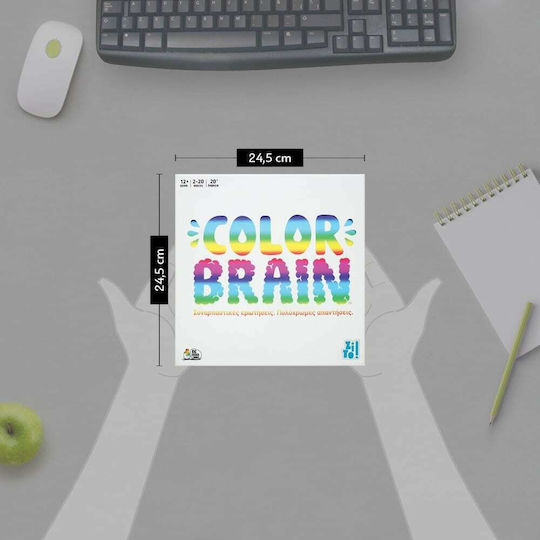 Επιτραπέζιο Παιχνίδι Colorbrain για 2+ Παίκτες 12+ Ετών Zito!