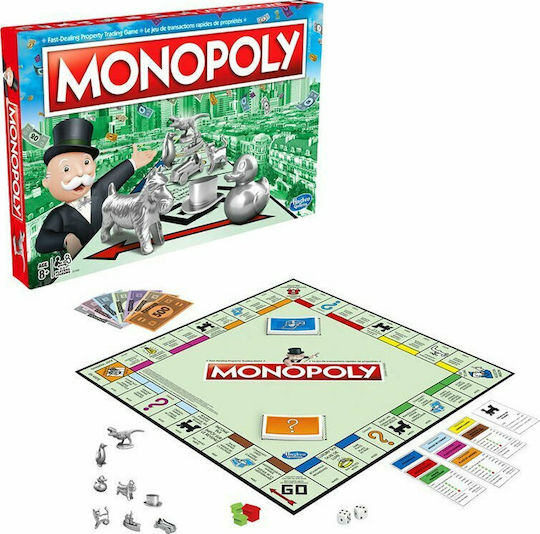 Brettspiel Monopoly Standard für 2-6 Spieler 8+ Jahre C1009 Hasbro