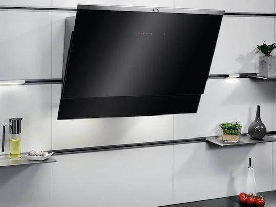 AEG Șemineu Hotă 60cm Negru
