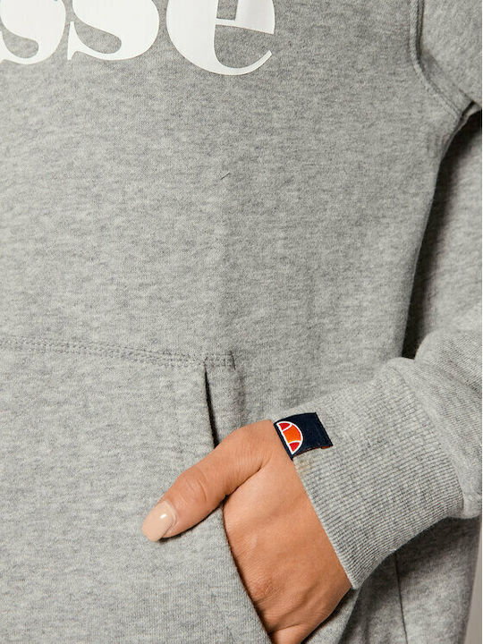 Torices Γυναικείο Φούτερ με Κουκούλα Light Grey Melange