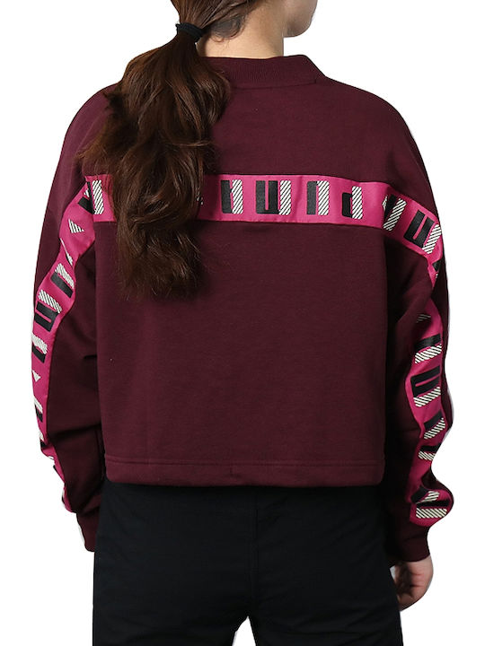 PUMA Revolt Burgundy Sweatshirt