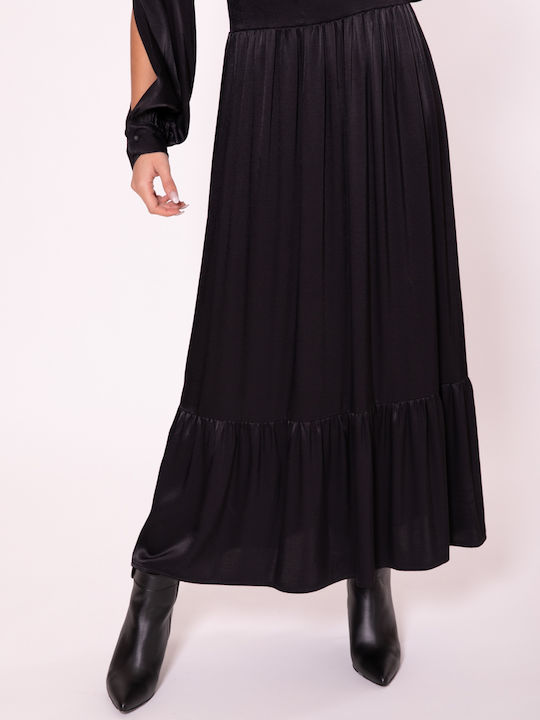 Maxi Dress for Wedding - Christening Black