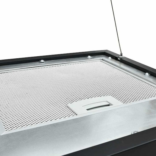 vidaXL Insel-Dunstabzug 37cm Inox