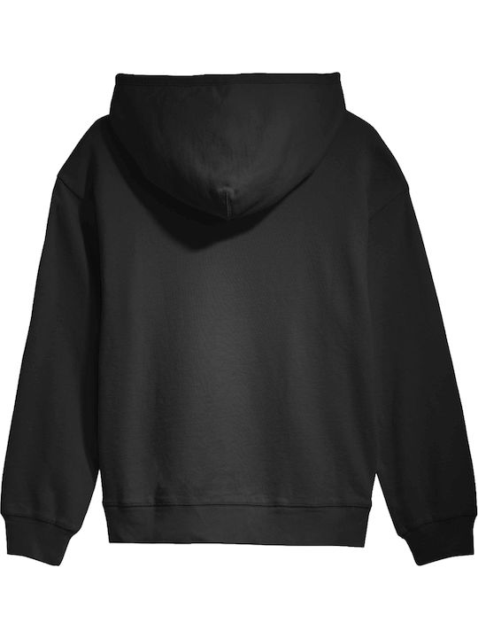Standard Long Women's Sweatshirt Hooded Caviar