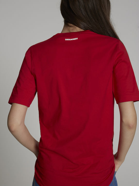 Γυναικείο Αθλητικό T-shirt Κόκκινο