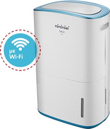 Toyotomi Sensei Αφυγραντήρας με Συμπιεστή Ιονιστή και Wi-Fi 25lt
