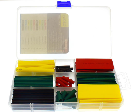 Heat-Shrink Cable Case 120 Pieces Black 120 Pieces 11336