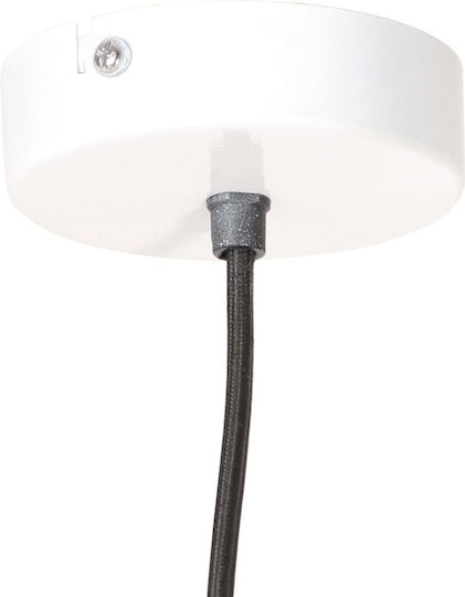 vidaXL Pendant Light White with Socket E27 101x24cm