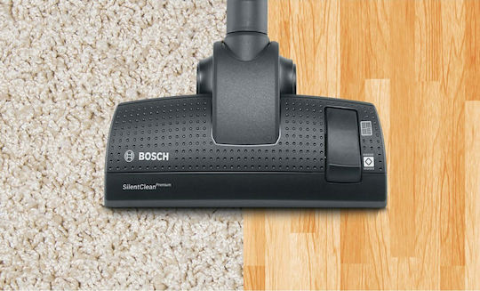 Bosch BGC41Q69 Ηλεκτρική Σκούπα 600W με Κάδο 2.4lt Κόκκινη