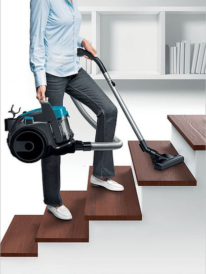 Bosch BGS05A221 Ηλεκτρική Σκούπα 700W με Κάδο 1.5lt Γαλάζια